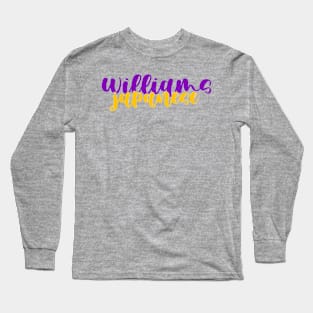 williams college japanese Long Sleeve T-Shirt